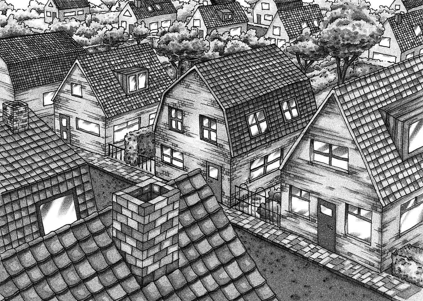 Illustratie huizen