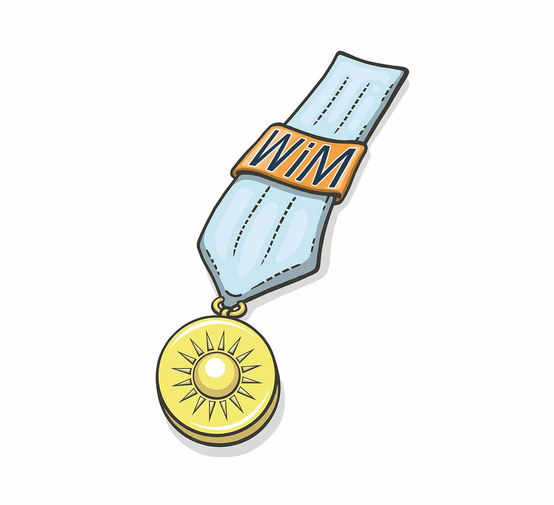 Illustratie medaille