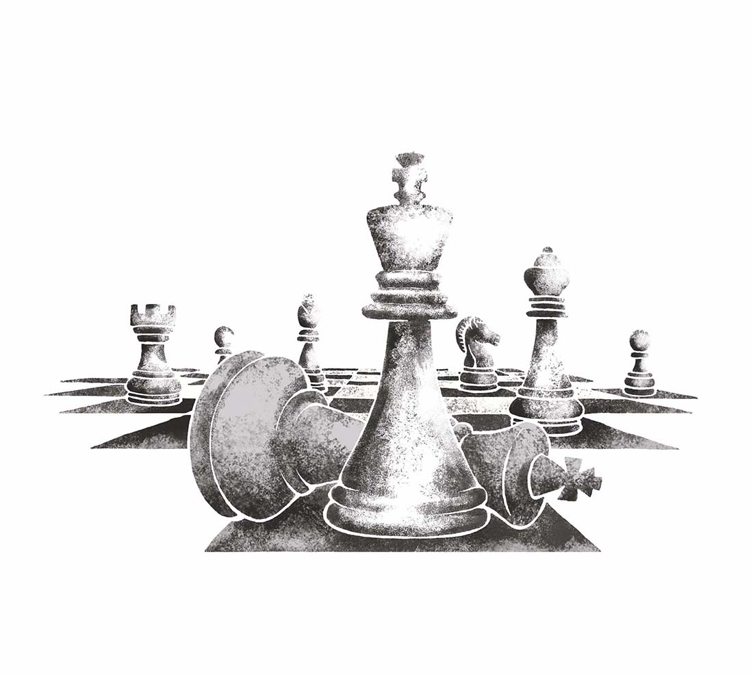 Illustratie schaken