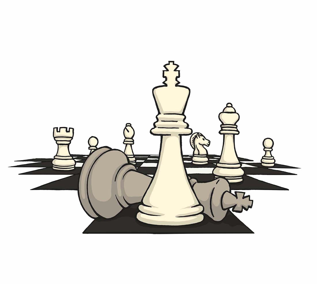 Illustratie schaken