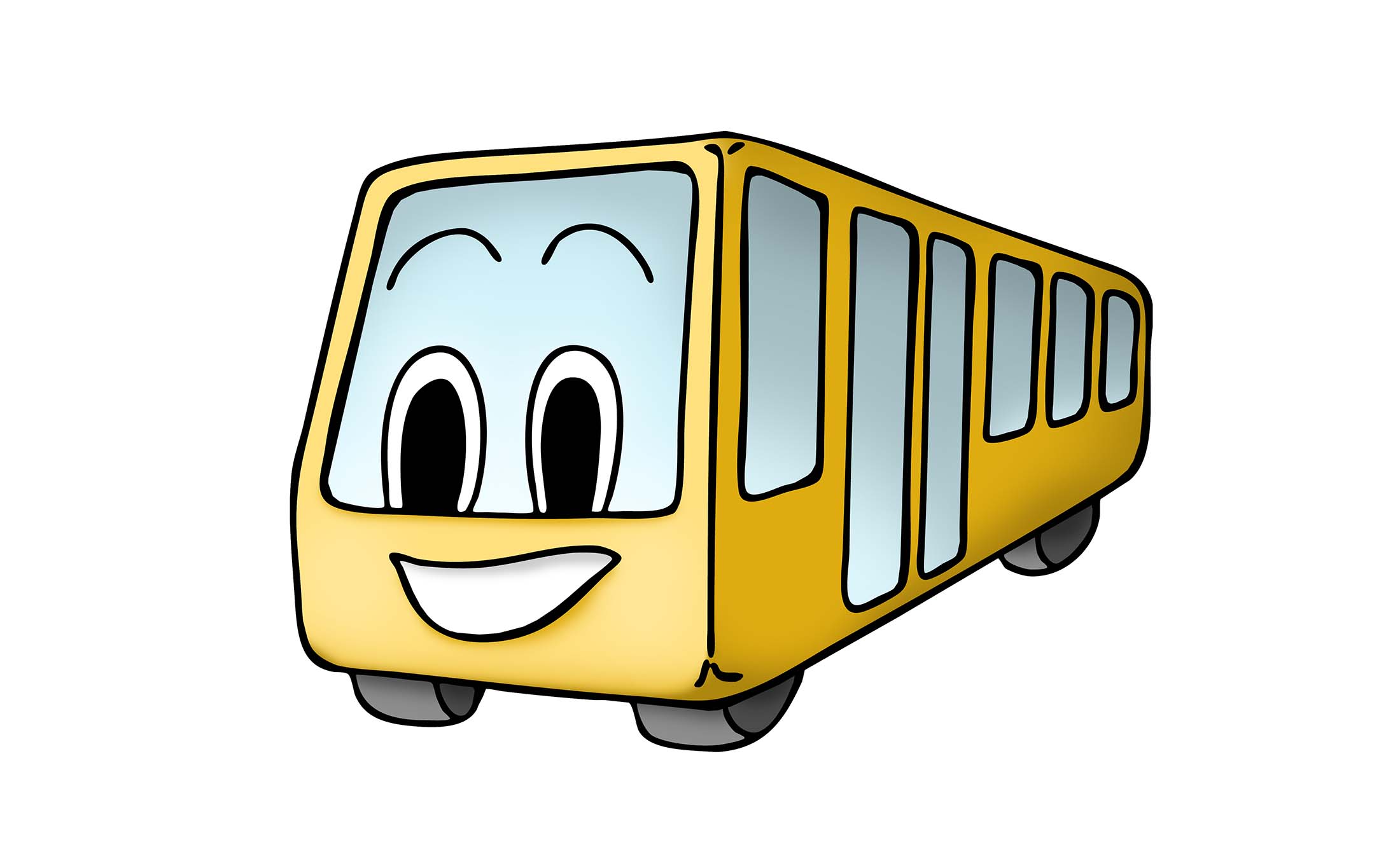 Bus illustratie