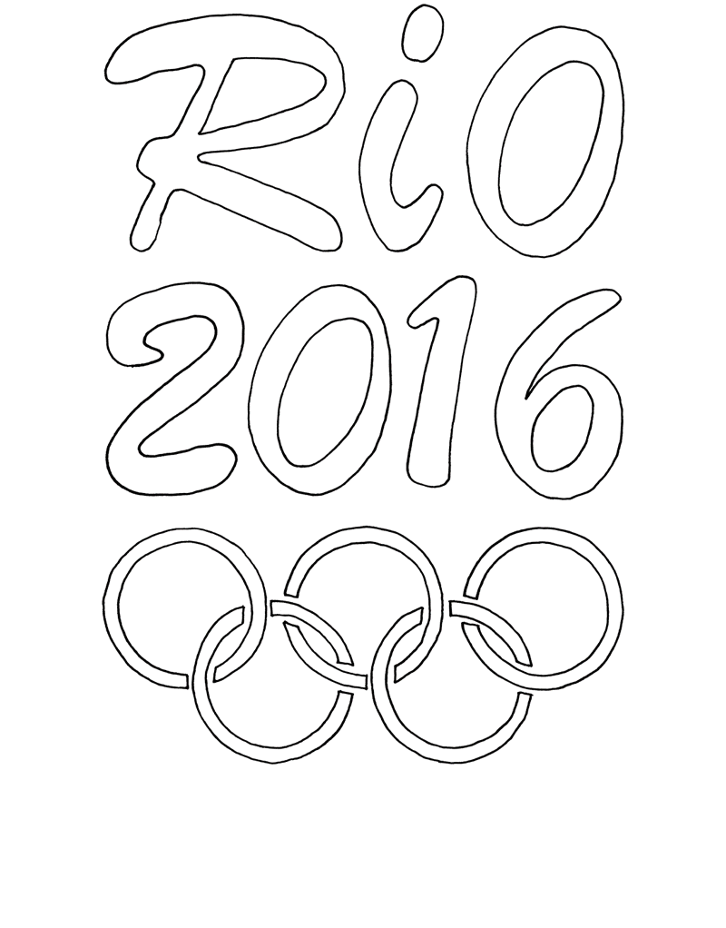 Stock illustraties Rio 2016 Olympische spelen