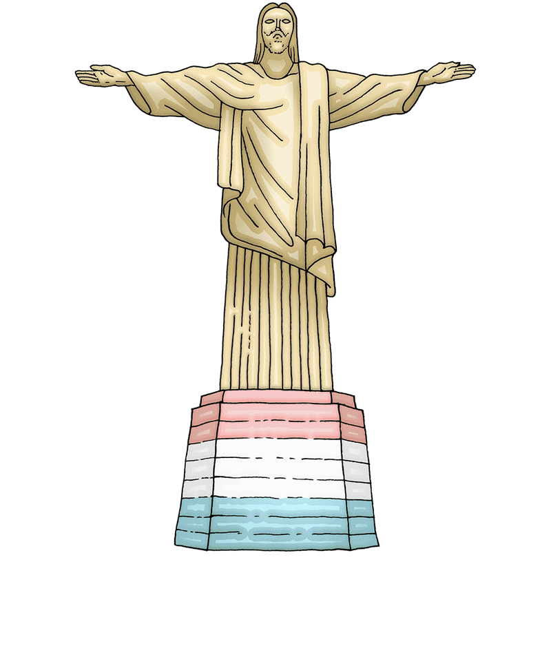 Stock illustraties Rio Christusbeeld